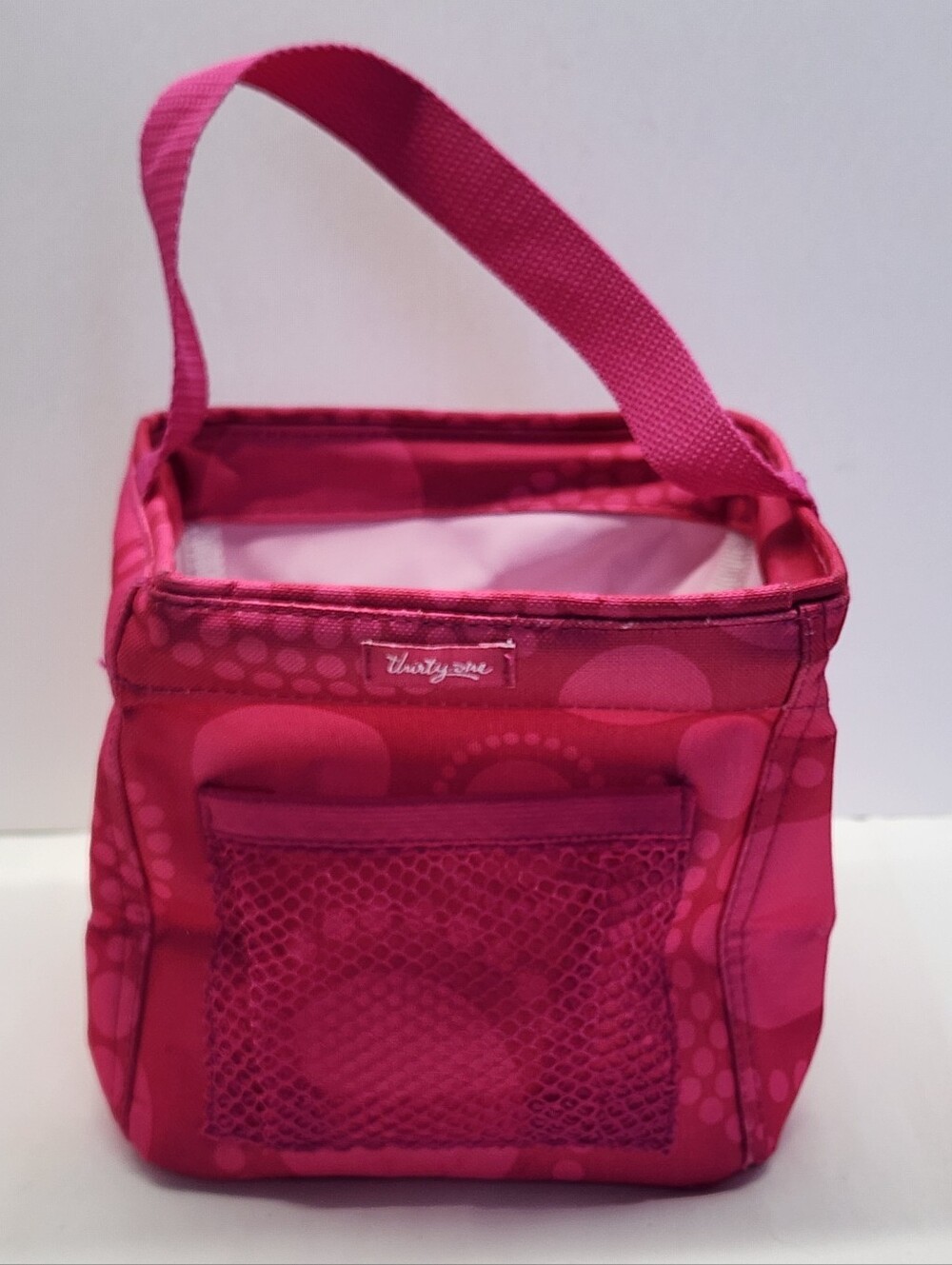 Thirty-One Pink Pop Medallion Littles Carry-All Caddy